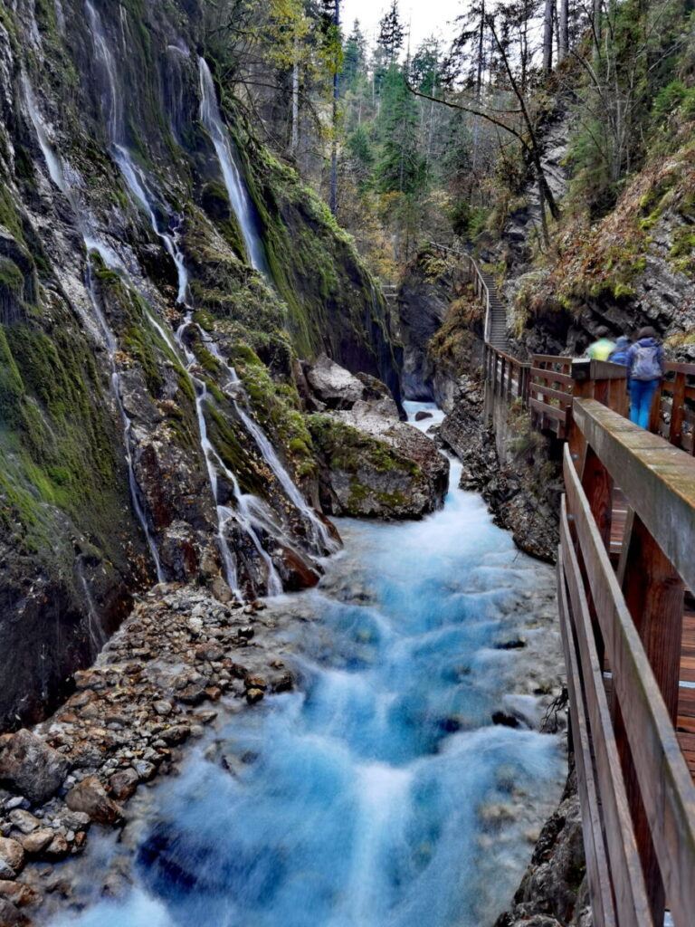 Der schönste Teil der Wimbachklamm in Ramsau bei Berchtesgaden