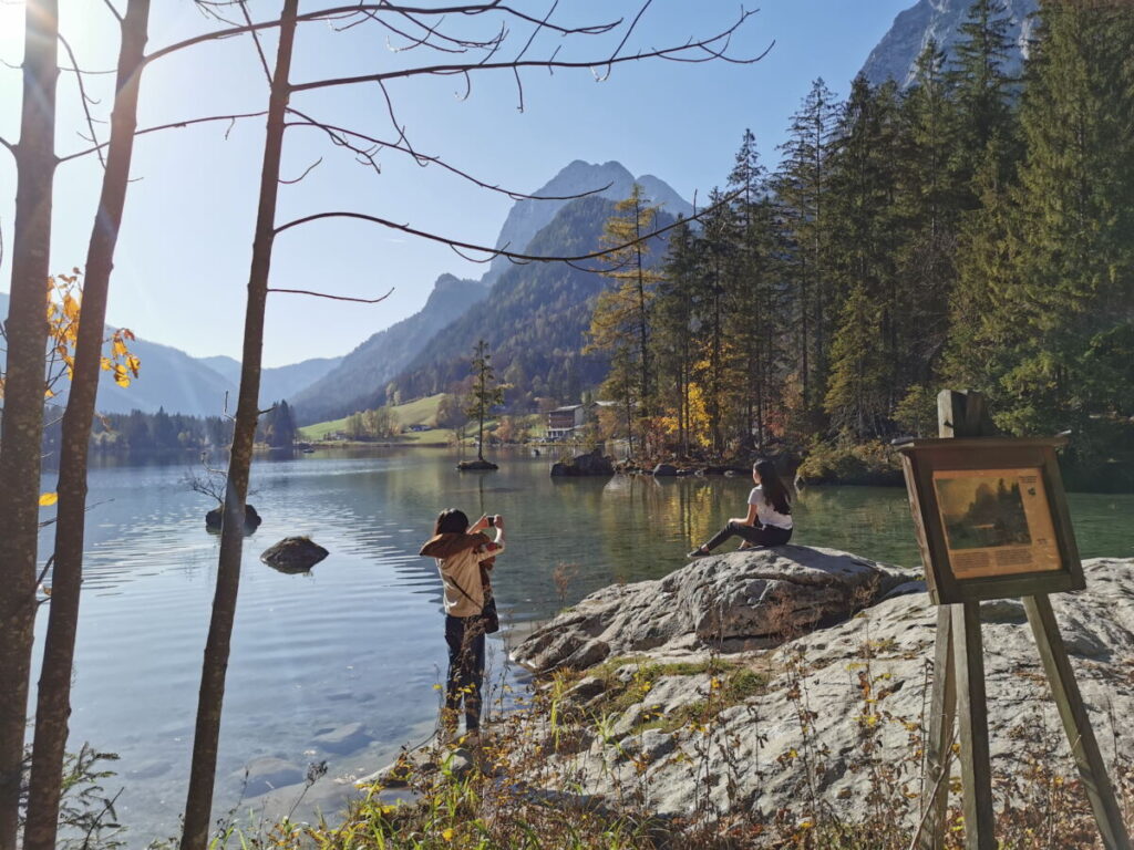 Zauberwald Ramsau Rundwanderweg entlang des Malerwegs - einmal rund um den Hintersee