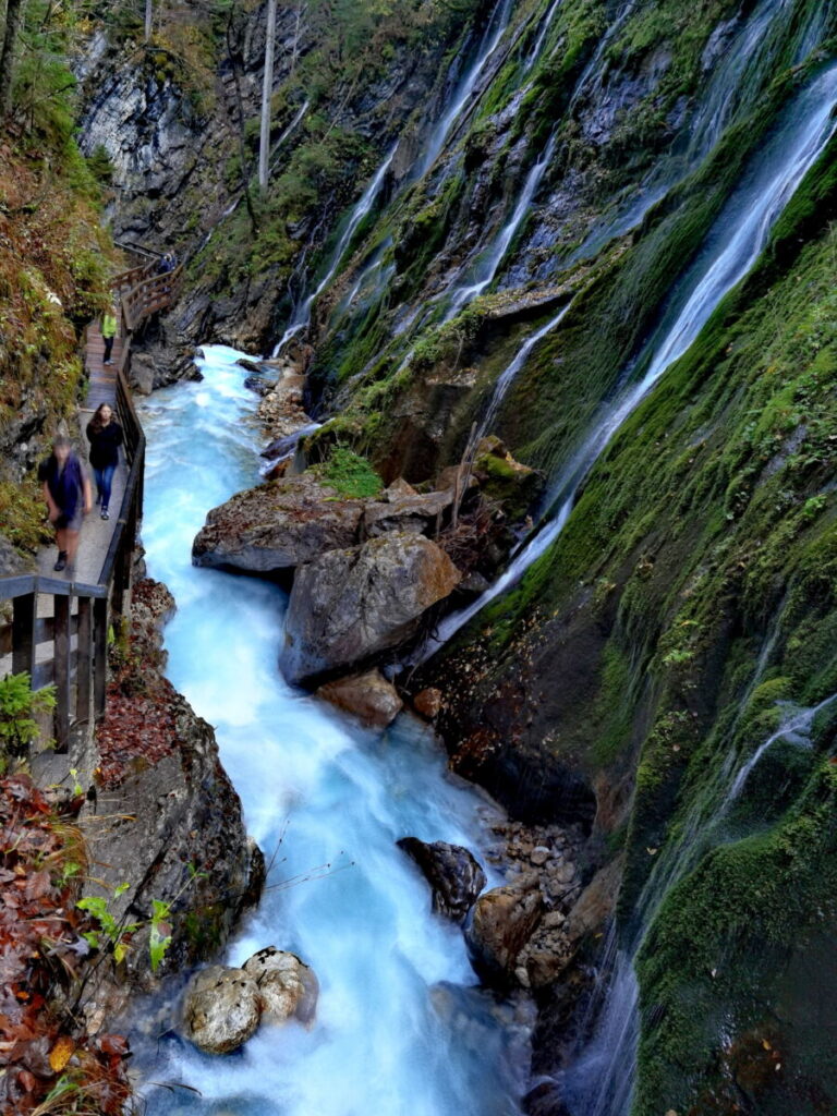 The Wimbach Gorge in Bavaria, close to Berchtesgaden