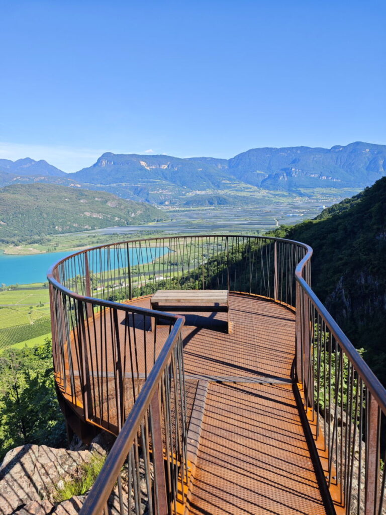 Rastenbachklamm am Kalterer See in Südtirol