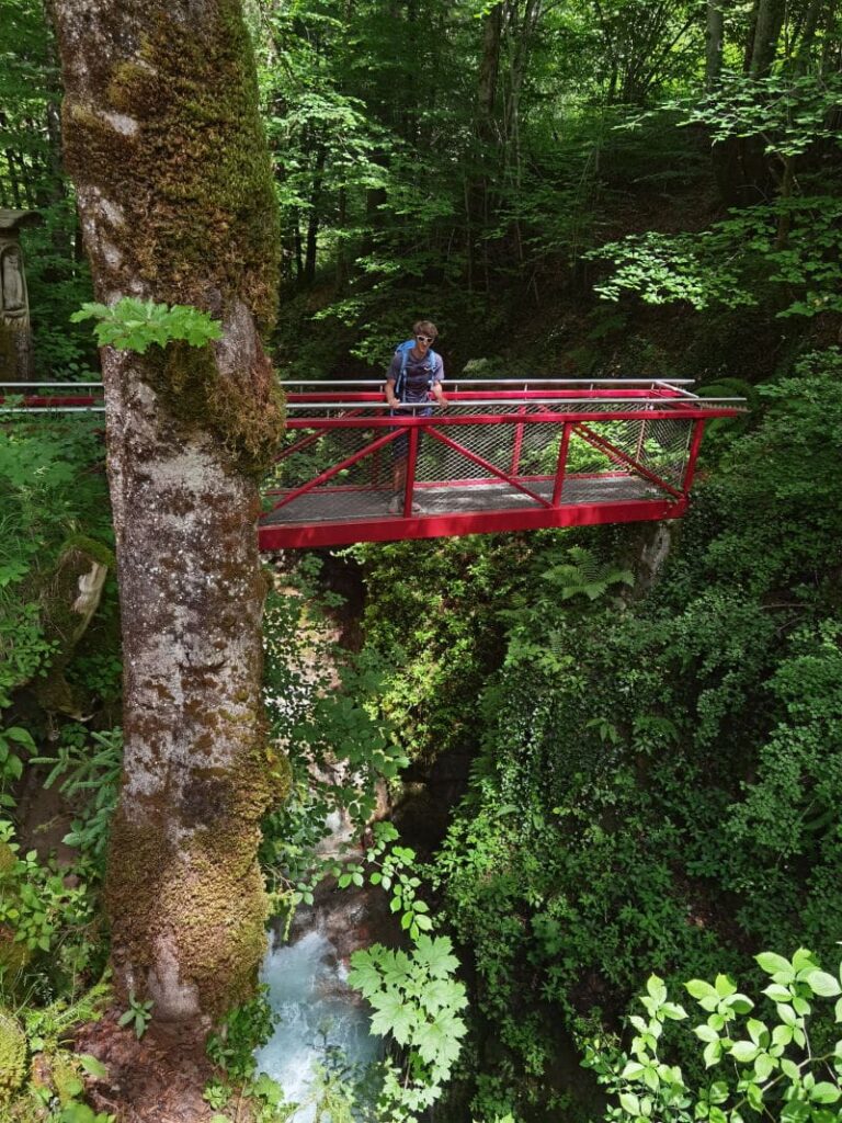 Die Ramsauer Ache in der Marxenklamm